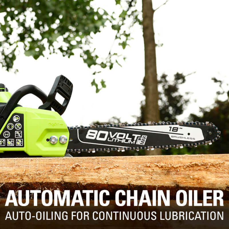 80V 18" Brushless Chainsaw (Tool Only) - Available at Costco